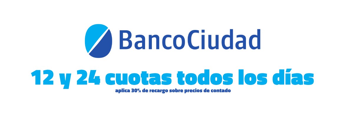 24 cuotas Banco Ciudad